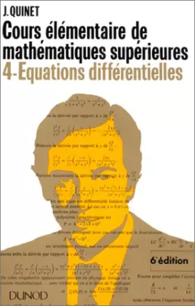 Couverture du produit · Mathématiques supérieures, cours élémentaire 4 : équations différentielles