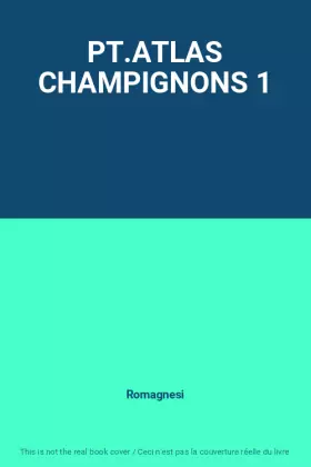 Couverture du produit · PT.ATLAS CHAMPIGNONS 1