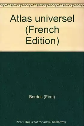 Couverture du produit · Atlas universel