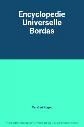 Couverture du produit · Encyclopedie Universelle Bordas