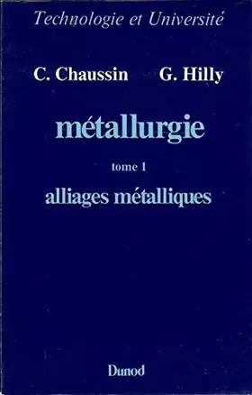 Couverture du produit · Metallurgie T1