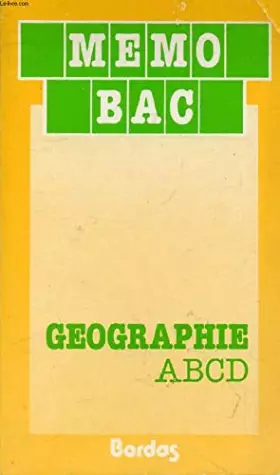 Couverture du produit · Géographie, 1983-1984