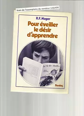 Couverture du produit · Pour éveiller le désir d'apprendre