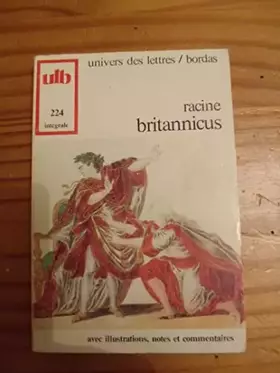 Couverture du produit · RACINE/ULB BRITANNICUS    (Ancienne Edition)