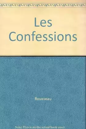Couverture du produit · ROUSSEAU/ULB CONFESSIONS    (Ancienne Edition)