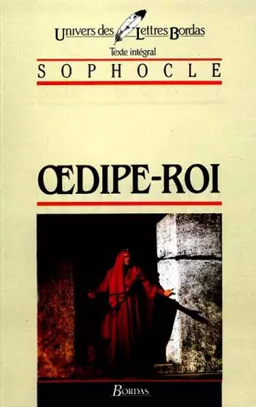 Couverture du produit · SOPHOCLE/ULB OEDIPE-ROI    (Ancienne Edition)