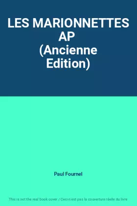 Couverture du produit · LES MARIONNETTES   AP    (Ancienne Edition)