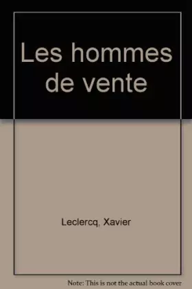 Couverture du produit · Les Hommes de vente