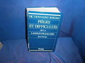 Couverture du produit · Pièges et difficultés de la langue française