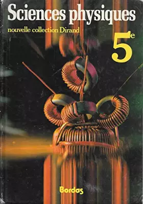 Couverture du produit · Sciences physiques 5e