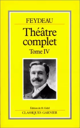Couverture du produit · Théâtre complet, tome 4