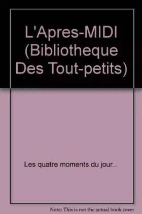 Couverture du produit · PARRAMON/L'APRES-MIDI
