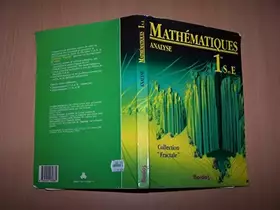 Couverture du produit · Mathématiques, 1re S, E : analyse, 1988