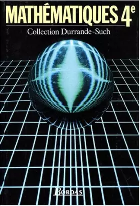 Couverture du produit · Mathématiques : 4e