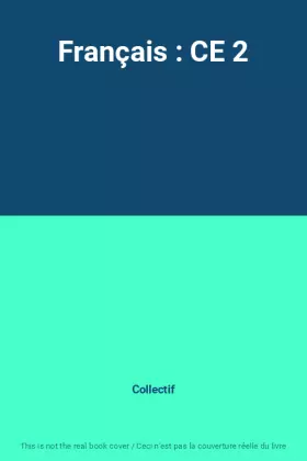 Couverture du produit · Français : CE 2