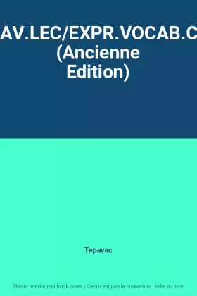 Couverture du produit · SAV.LEC/EXPR.VOCAB.CE (Ancienne Edition)