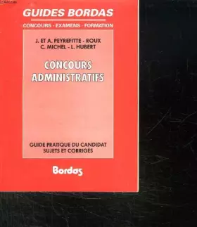 Couverture du produit · Concours administratifs