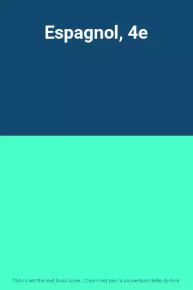Couverture du produit · Espagnol, 4e