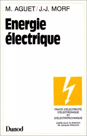 Couverture du produit · Énergie électrique