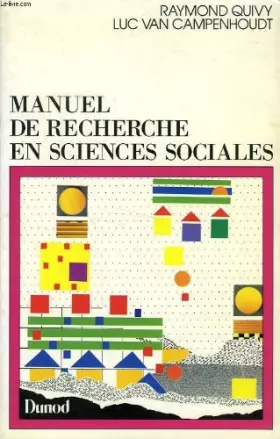 Couverture du produit · Manuel de recherche en sciences sociales