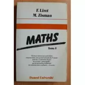 Couverture du produit · MATHEMATIQUES. Tome 5