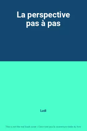Couverture du produit · La perspective pas à pas