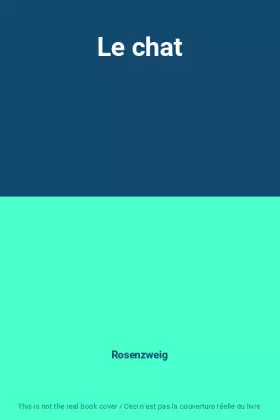 Couverture du produit · Le chat
