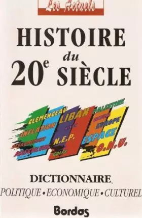 Couverture du produit · Histoire du 20e siècle