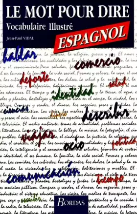 Couverture du produit · M.P.DIRE ESPAGNOL VOC.    (Ancienne Edition)
