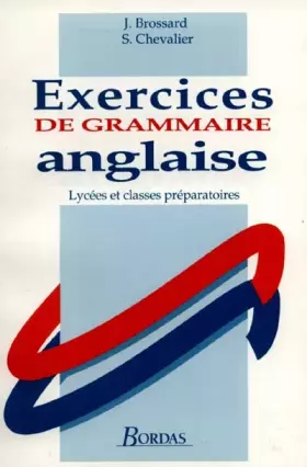 Couverture du produit · Exercices De Grammaire Anglaise