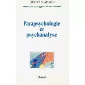 Couverture du produit · Parapsychologie et psychanalyse