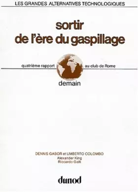Couverture du produit · Sortir de l'ère du gaspillage
