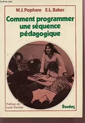 Couverture du produit · Comment programmer une séquence pédagogique