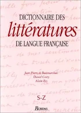 Couverture du produit · DICT.LITT.LGUE FRSE 4    (Ancienne Edition)