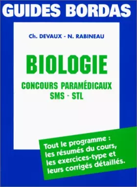 Couverture du produit · DEVAUX/BIOLOGIE    (Ancienne Edition)