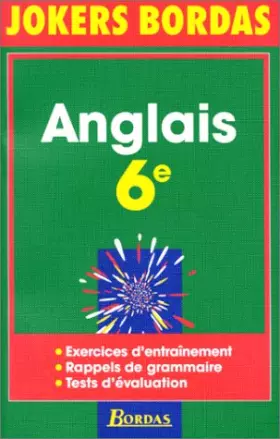 Couverture du produit · JOKE 602 ANGLAIS 6E 96    (Ancienne Edition)