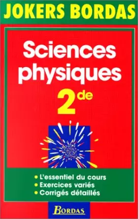 Couverture du produit · JOKE.202 SC. PHYS. 2DE NP 96    (Ancienne Edition)