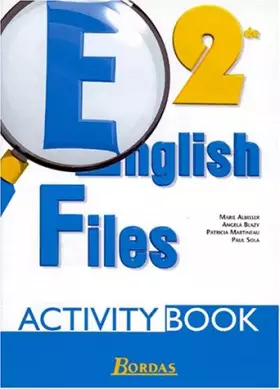 Couverture du produit · English files, seconde. Activity book