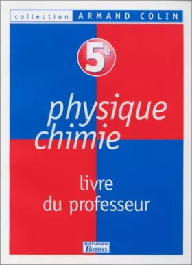 Couverture du produit · Physique, chimie : 5e. Livret du professeur