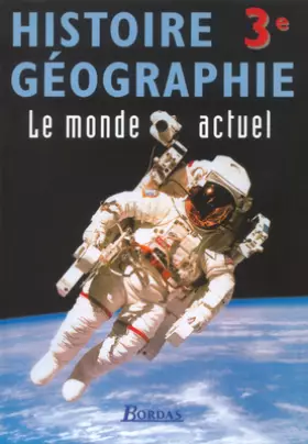 Couverture du produit · Histoire, géographie : 3e