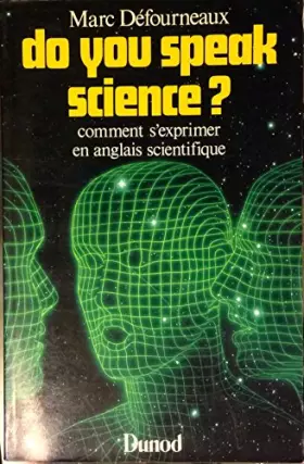 Couverture du produit · Do you speak science ne