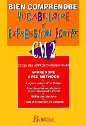 Couverture du produit · BIEN COMP/VOCABUL. CM2 (Ancienne Edition)