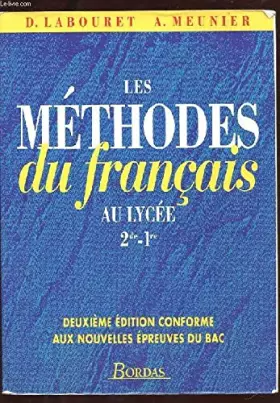 Couverture du produit · Les méthodes du français au lycée