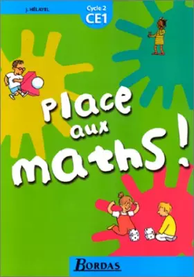 Couverture du produit · Place aux maths, CE1 - cycle 2. Manuel