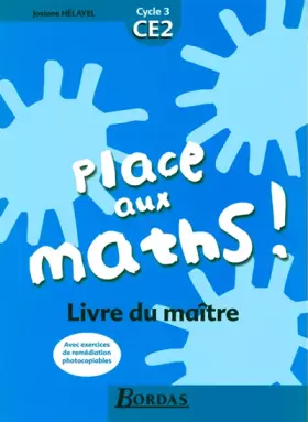 Couverture du produit · PLACE AUX MATHS CE2 MAITRE