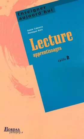Couverture du produit · Lecture / apprentissages Cycle 2
