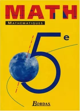 Couverture du produit · MATHS 5EME 1997