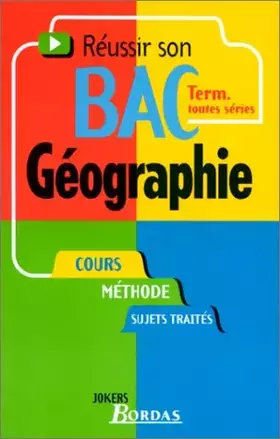 Couverture du produit · 019 - GEOGRAPHIE TERM. (Ancienne Edition)