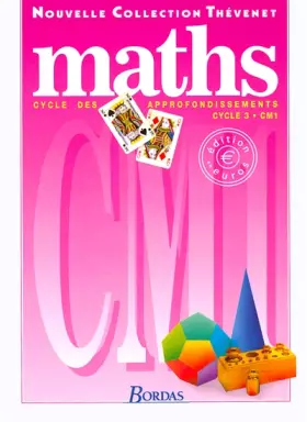 Couverture du produit · Maths Cycle 3 CM1