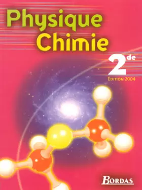 Couverture du produit · Physique chimie, 2de (Manuel)